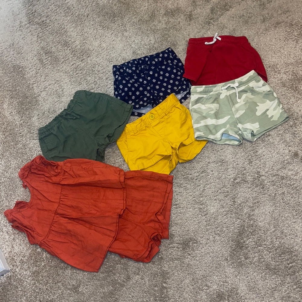 Bundle of toddler girls shorts